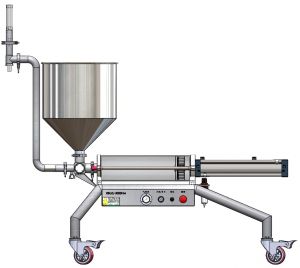 半自动酱类灌装机