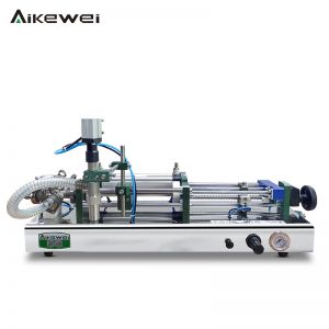 半自动卧式膏液灌装机